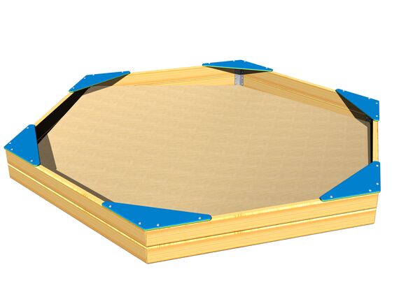Seats for hexagonal sandpit SP002DB - blue