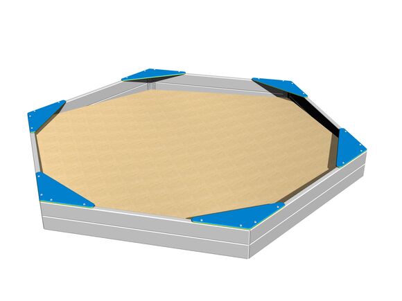 Seats for hexagonal sandpit SP002KB - blue
