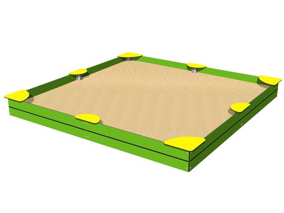 Sandpit with seats 3x3 m PIH3030LY