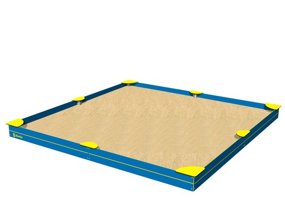 Sandpit with seats 4x4 m PIP4040BY