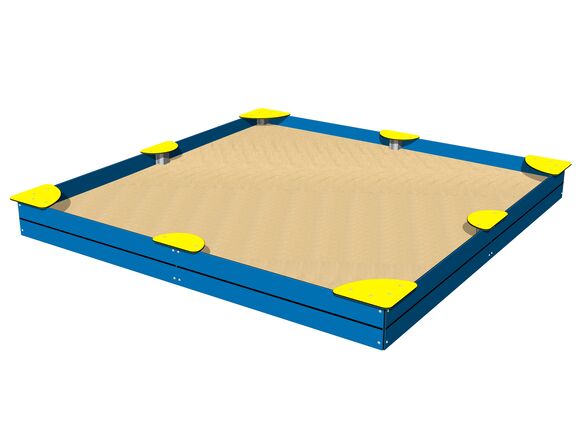 Sandpit with seats 3x3 m PIP3030BY