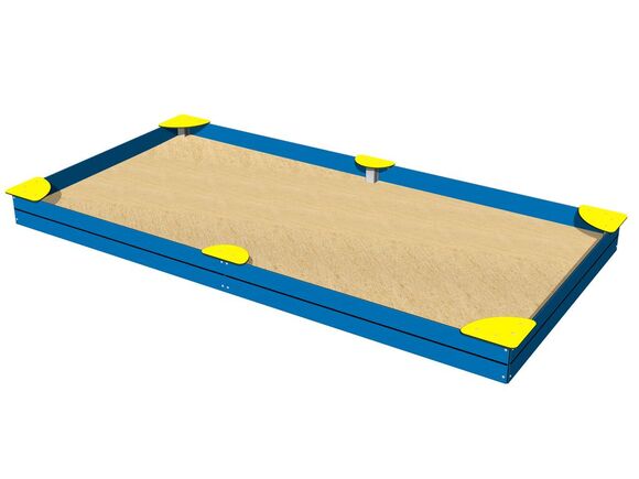 Sandpit with seats 4x2 m PIH4020BY