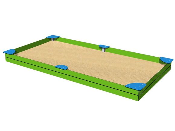 Sandpit with seats 4x2 m PIH4020LB