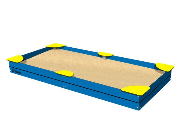 Sandpit with seats 3x1,5 m PIP3015BY
