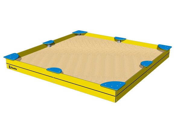 Sandpit with seats 3x3 m PIP3030YB