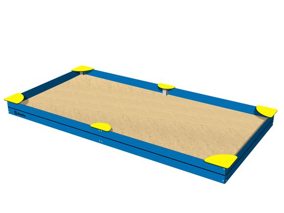 Sandpit with seats 4x2 m PIP4020BY