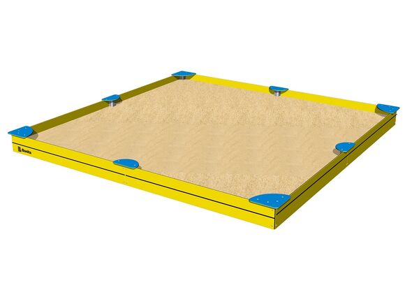 Sandpit with seats 4x4 m PIP4040YB