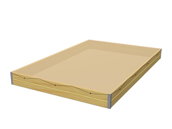 Tarpaulin for the covering of the sandpit 3x2 m PZ322