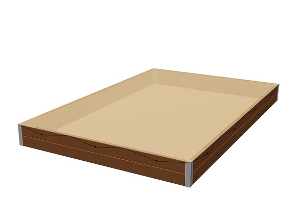 Tarpaulin for the covering of the sandpit 3x2 m PZ322