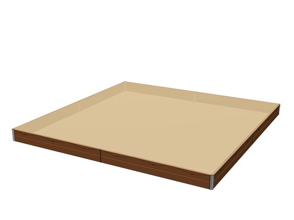 Tarpaulin for the covering of the sandpit 4x4 m PZ442
