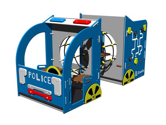 Police car PP100K - metal