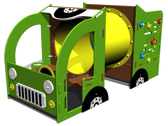 Crawler with a crawling tube - Jeep car PP113K