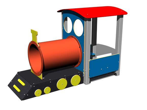 Train engine MA200KS - silver