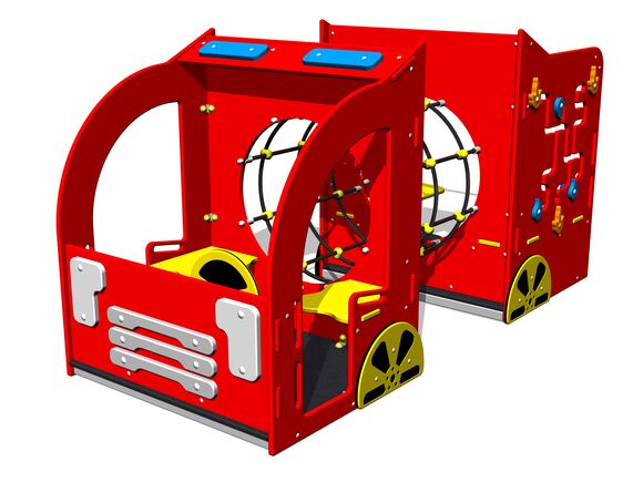 Crawler with a rope tube - Fire truck PP110K