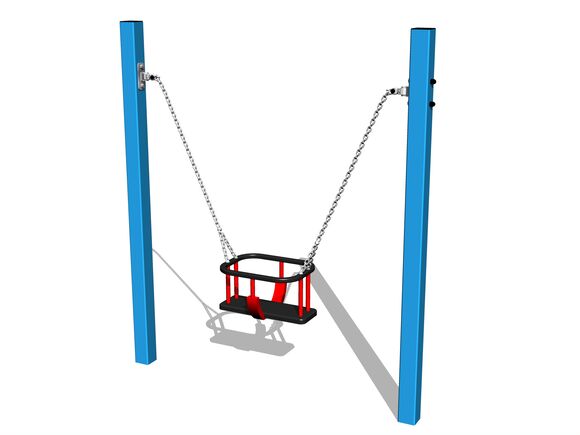 Chain swing - Blue (f.h. 1,0 m)