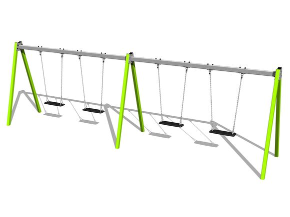 Quadralupe chain swing - lime (f.h. 1,0 m)