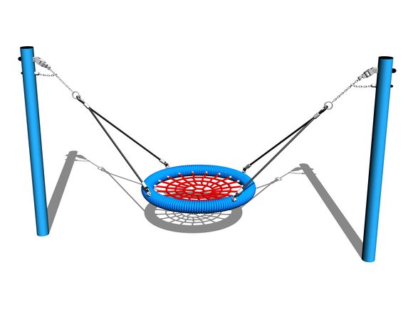 Chain swing Nest MINI RH160KB - Blue (f.h. 1 m)