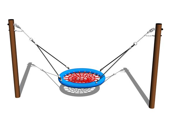 Chain swing Nest MINI RH160KB - Brown (f.h. 1 m)