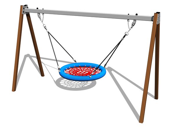Chain swing Nest RH6170KW - Brown (f.h. 1 m)
