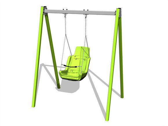 Chain swing - lime (f.h. 1,5 m)