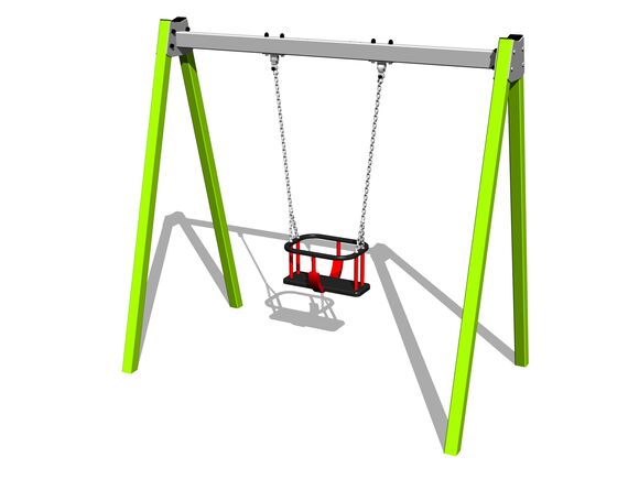 Chain swing - lime (f.h. 1,0 m)