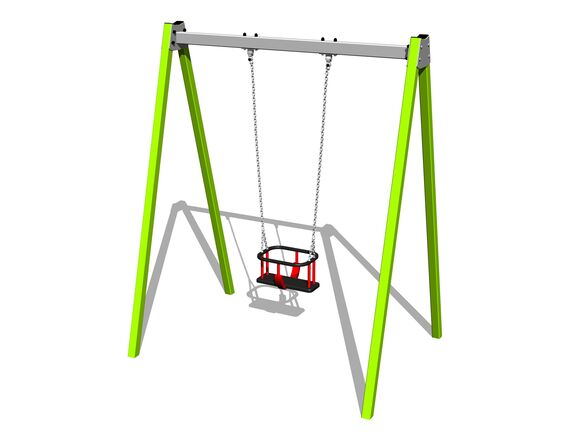 Chain swing - lime (f.h. 1,5 m)