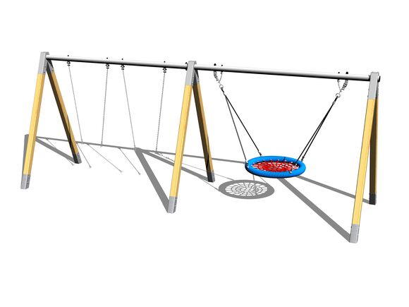 Triple chain swing RH320D (f.h. 1,5 m)