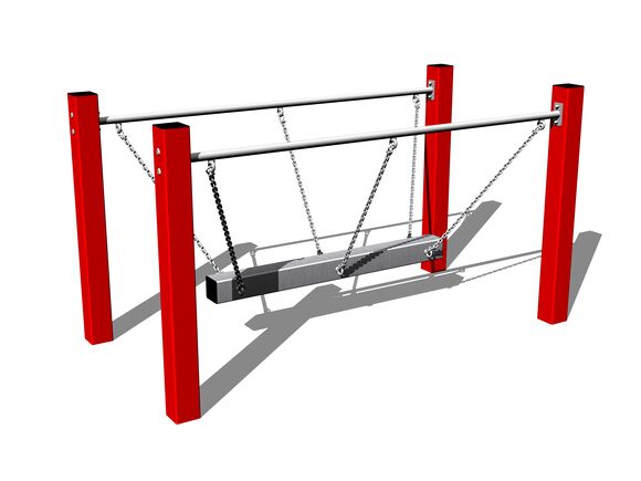 Chain bridge RL101KR - red (f.h. 1 m)
