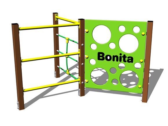 Climbing set SS314KW-B - brown