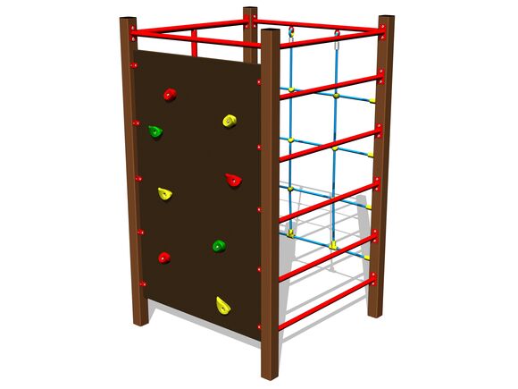 Climbing set SS8409KW - brown