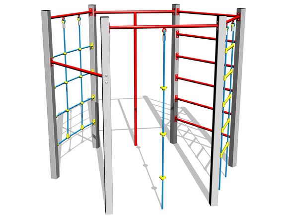 Climbing set SS8601KS - silver
