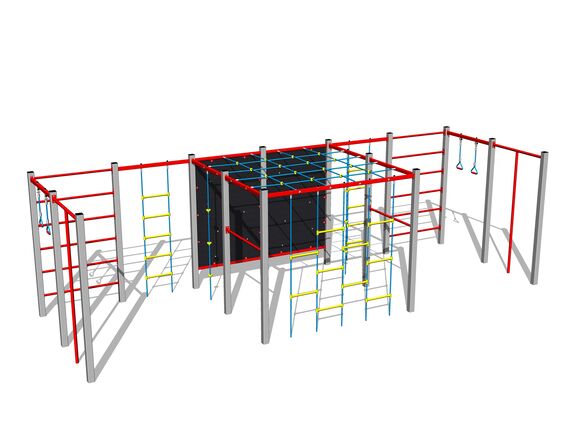 Climbing set - silver