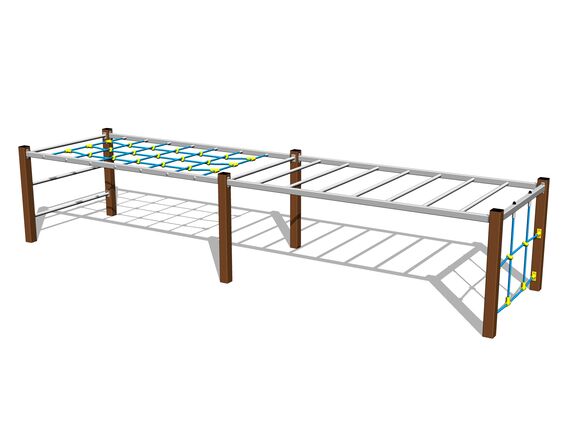 Climbing set - brown