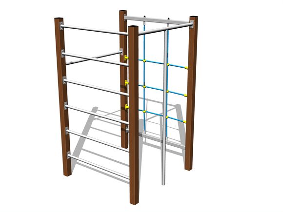 Climbing set - brown