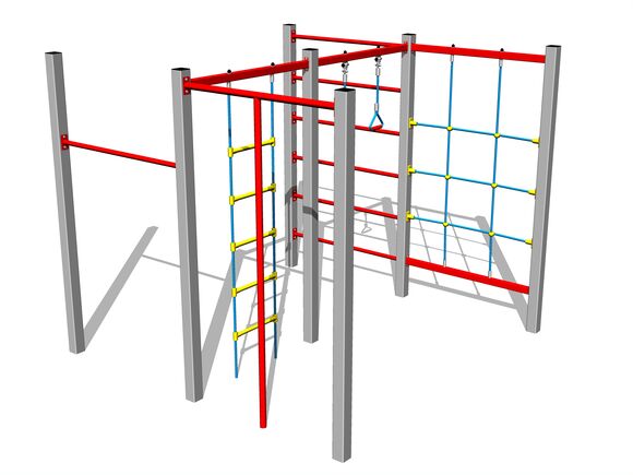 Climbing set - silver