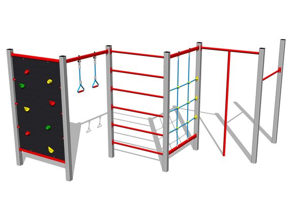 Climbing set - silver