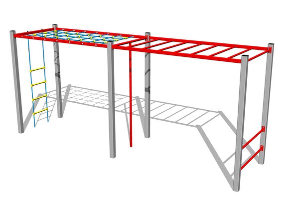 Climbing set - silver
