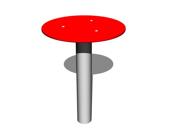 Table for the sandpit ST001KR - Red