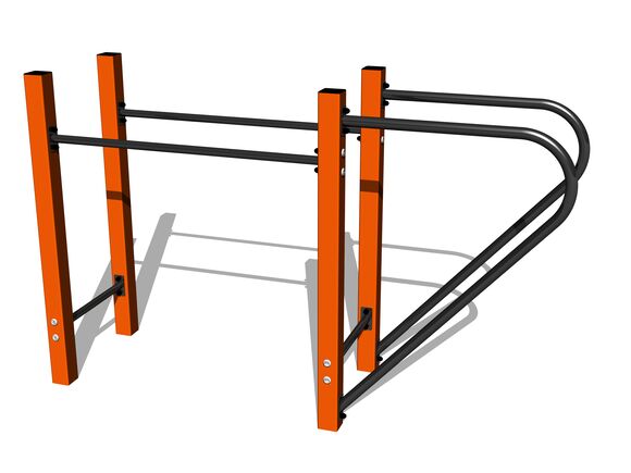 Street workout set WS8002OD - orange