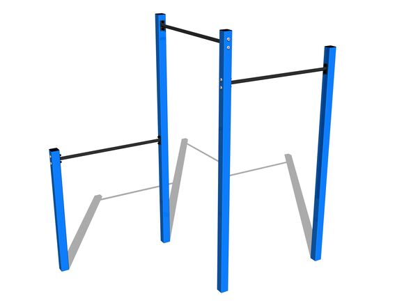 Street workout set WS8003BD - blue
