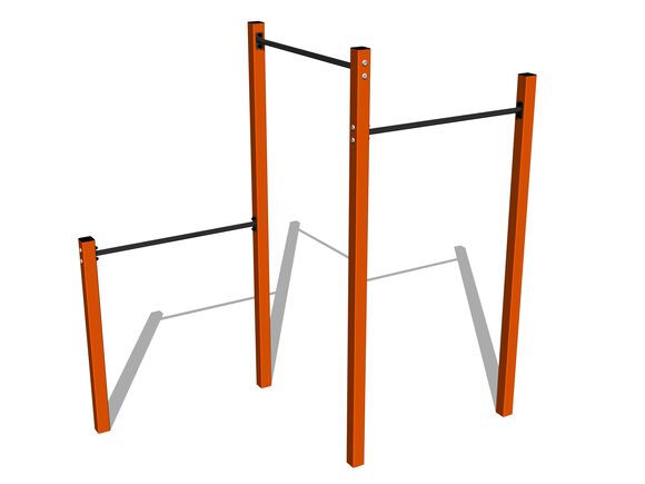Street workout set WS8003OD - orange