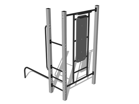Street workout set WS8005SD - silver