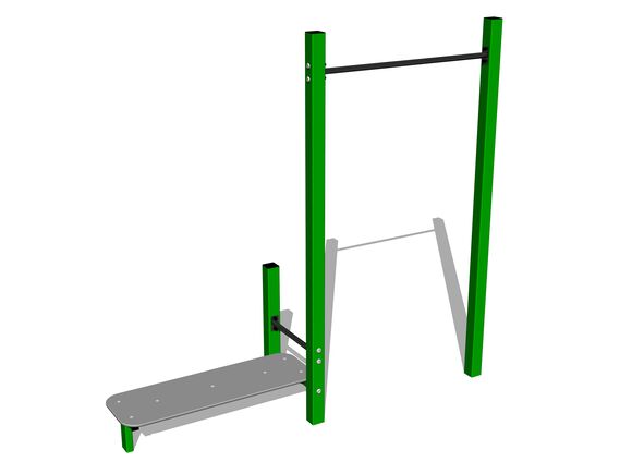 Street workout set WS8007GD - green