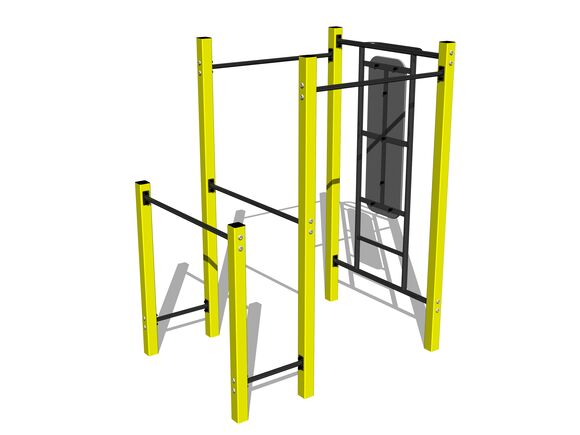 Street workout set WS8008YD - yellow