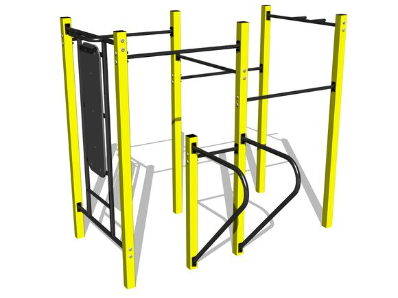 Street workout set WS8013YD - yellow