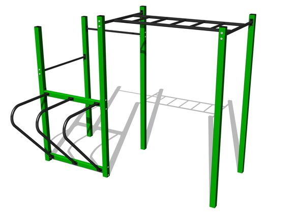 Street workout set WS8018GD - green