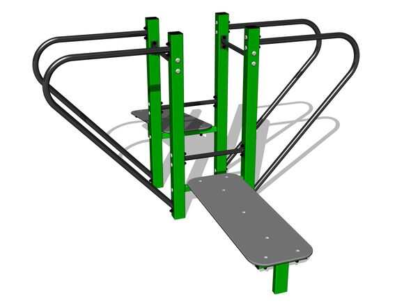Street workout set WS8027GD - green