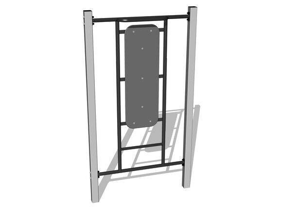 Street workout element WP8003SD - silver