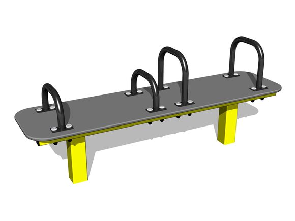 Street workout element WP8005YD - yellow