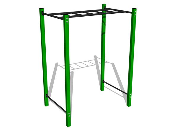 Street workout element WP8008GD - green